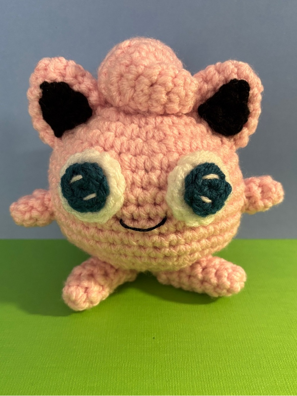 Jigglypuff Pokeman Crochet plushie - Sooo Adorable